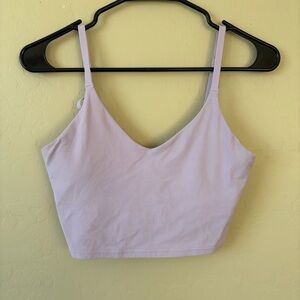 Athleta Lavender Cropped Tank